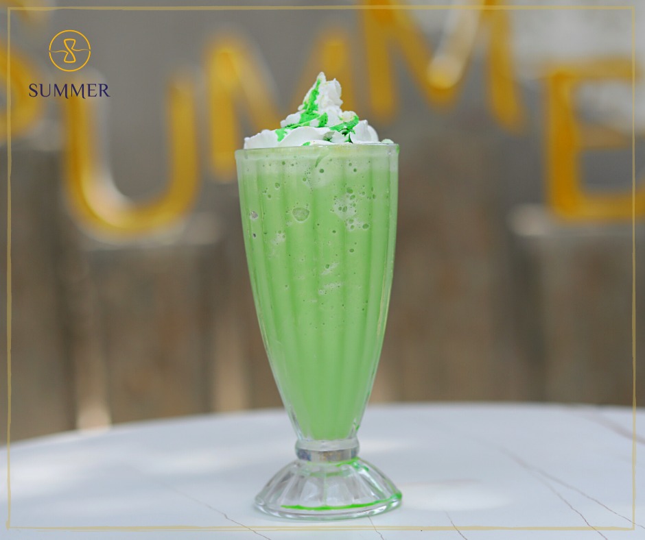 Blue Lagoon Mocktail